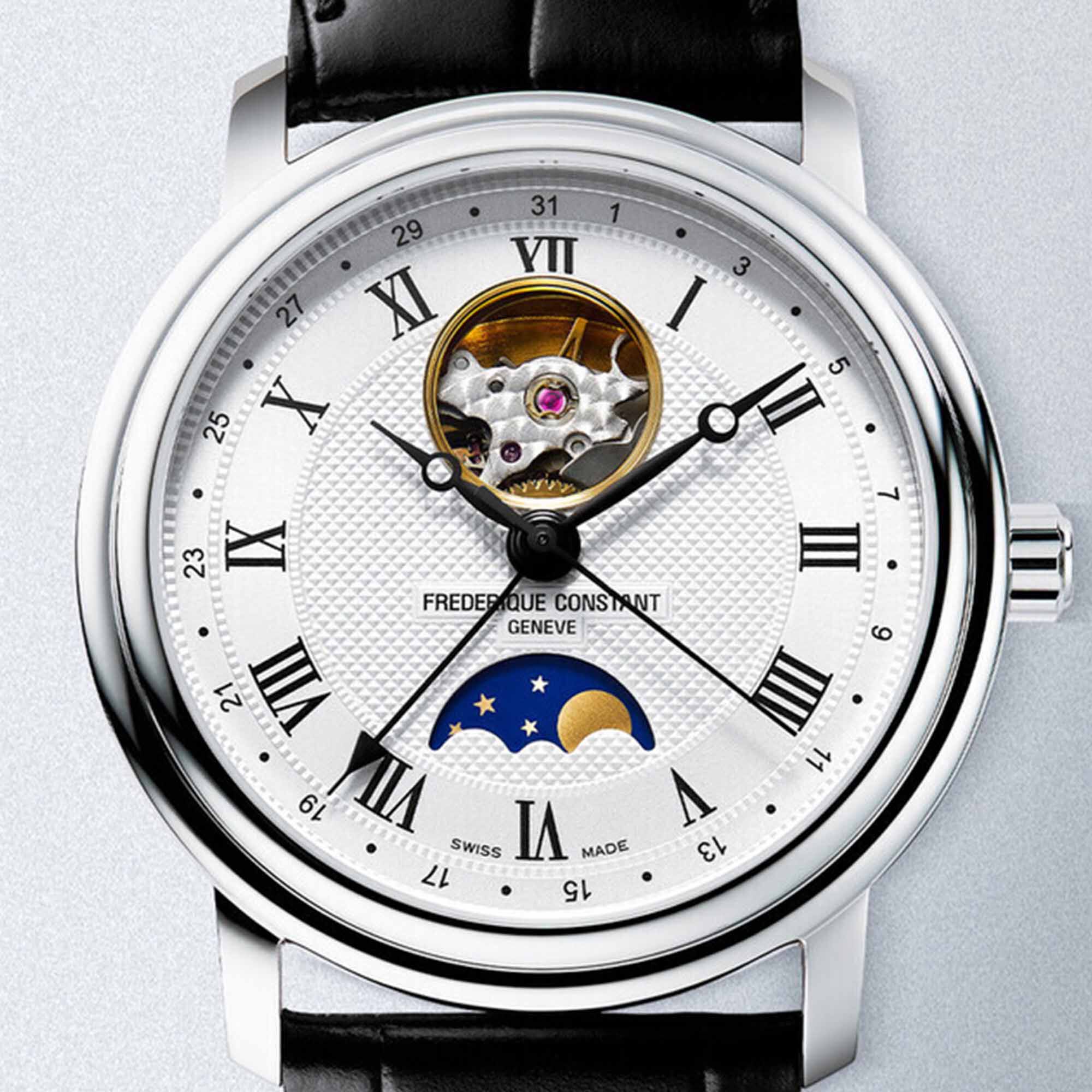 Classics Automatic Heart Beat 40 mm Stainless Steel Frederique Constant FC 335MC4P6